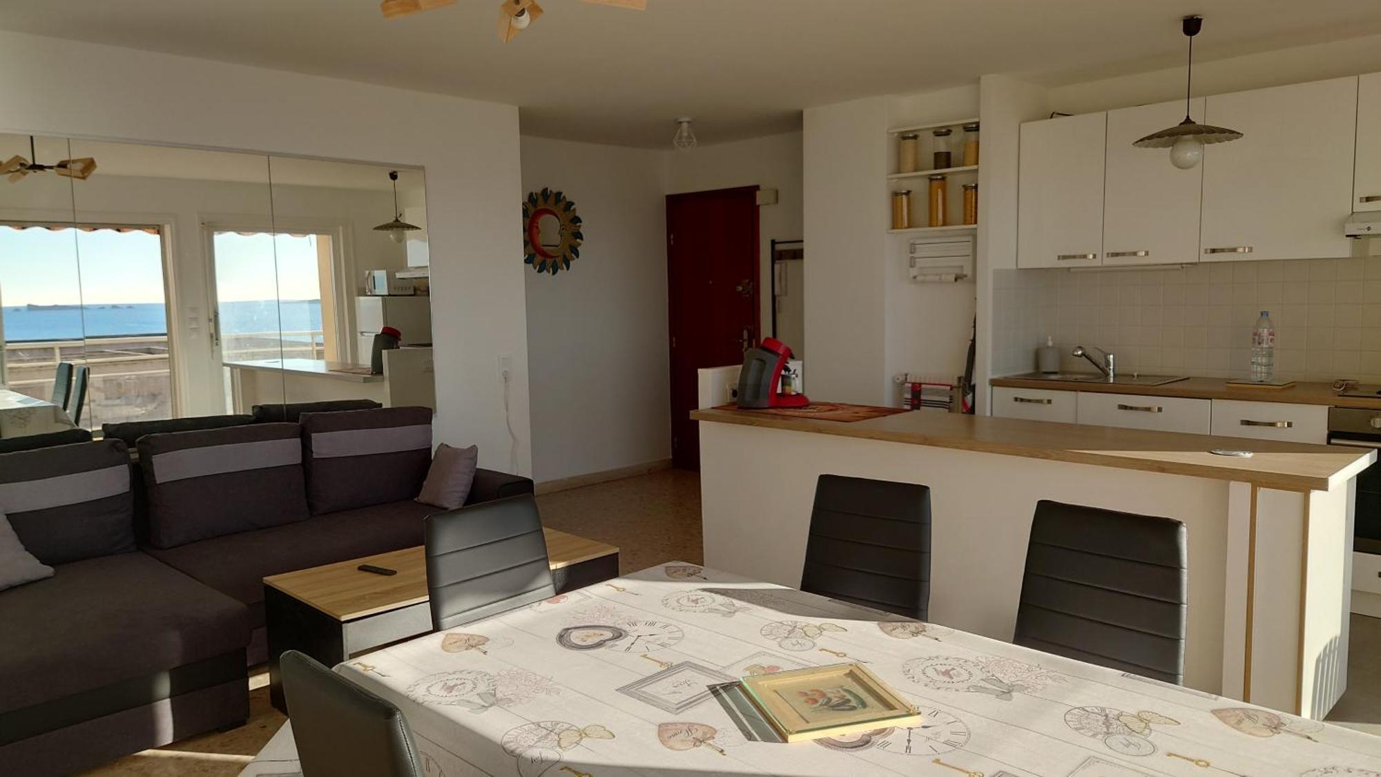 Appartement Vue Mer 80M2 Fréjus Exteriör bild